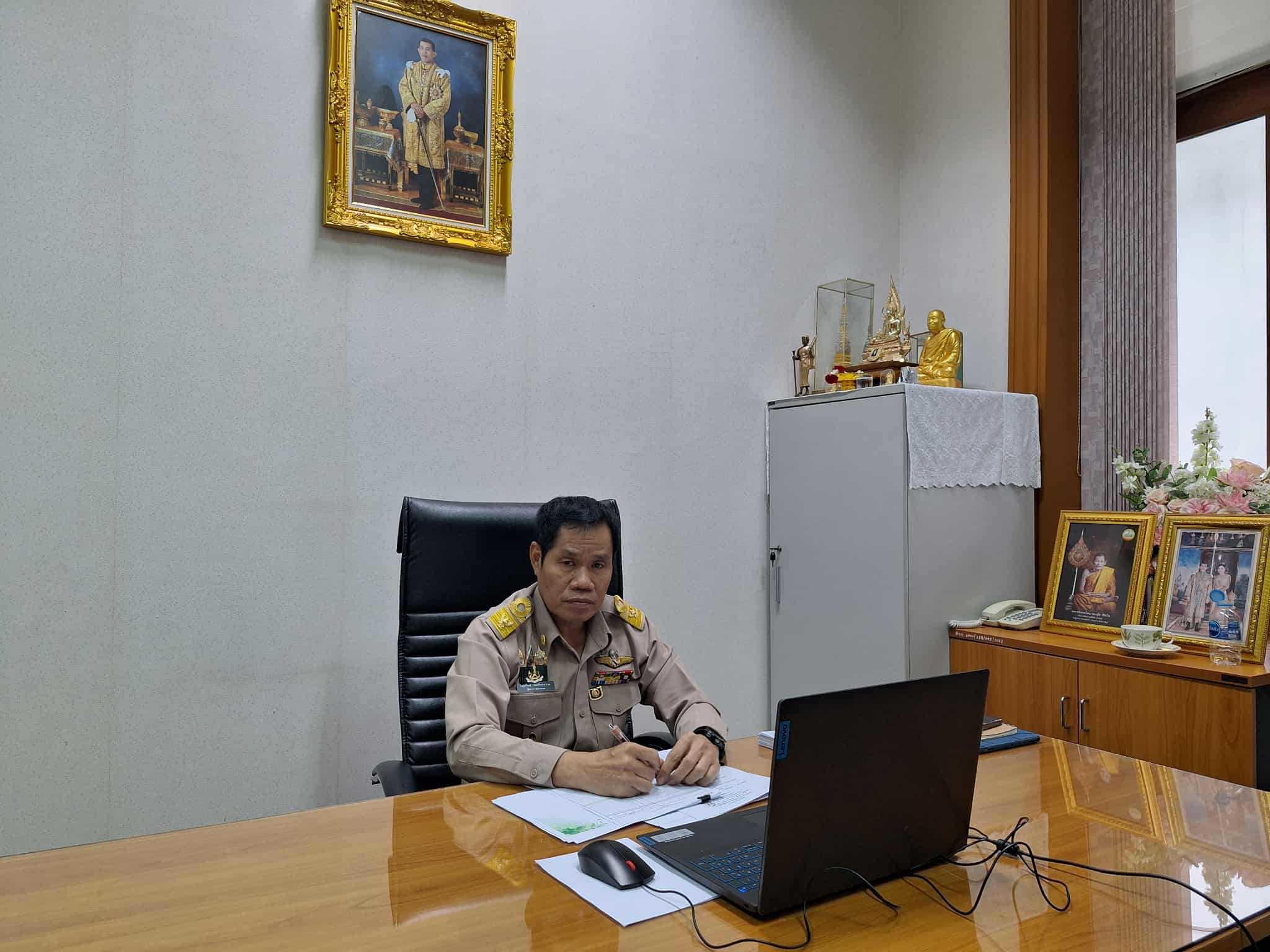 title - ผู้ตรวจราชการ ส.ป.ก. ร่วมประชุมคณะทำงานสรรหาปราชญ์เกษตรของแผ่นดินระดับเขต ประจำปี 2569 เขตตรวจราชการที่ 13 ผ่านระบบประชุมทางไกลออนไลน์ โดย Application Zoom Meeting